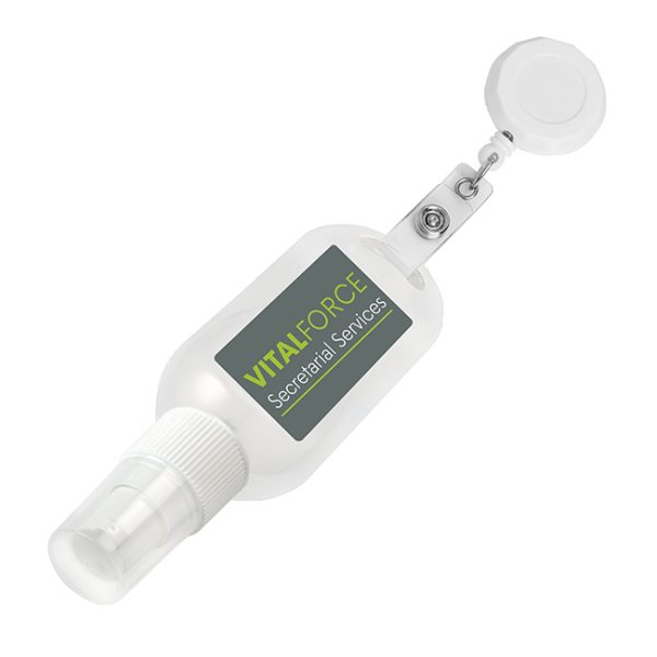 Antibacterial Refillable Hand Sanitiser on a Roll Clip (50ml)
