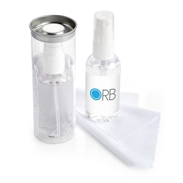 Screen Spray and Cloth in a Tube (50ml)