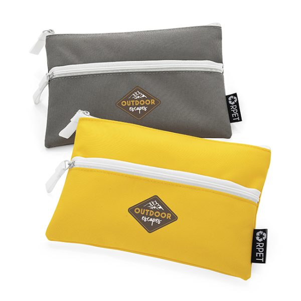 rPET Double Pocket / Zipped Bag