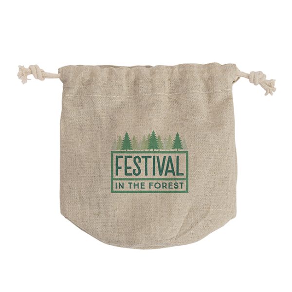 Small Natural Hemp Bag