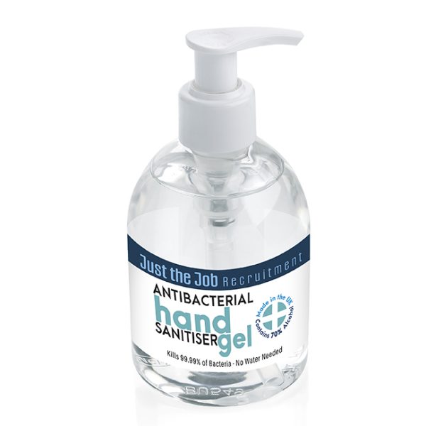 Antibacterial Refillable Hand Sanitiser Gel (250ml)