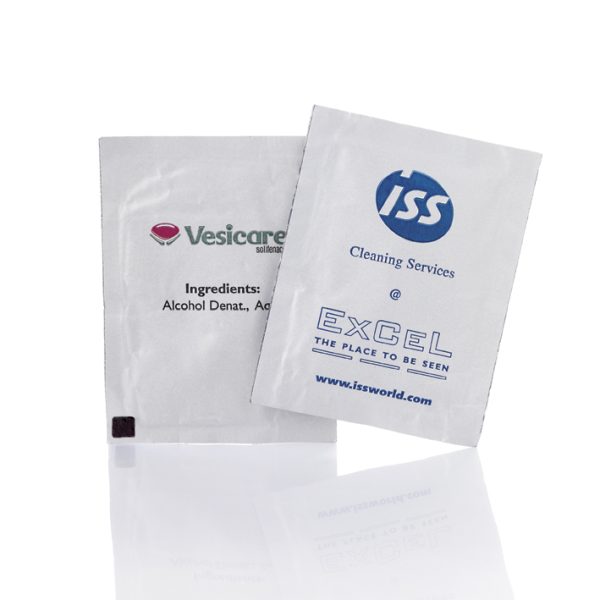 Single Antibacterial Wet Wipe Sachet