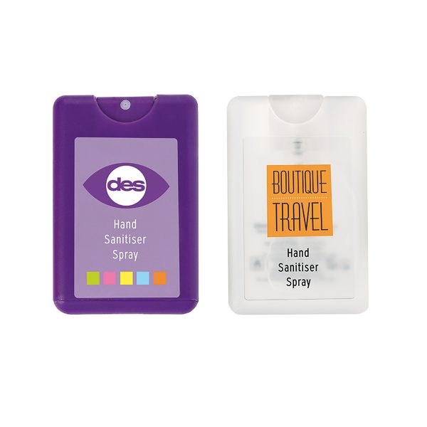 Credit Card Hand Sanitiser Spray (20ml)