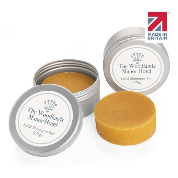 Solid Shampoo Bar in a Tin (60g)